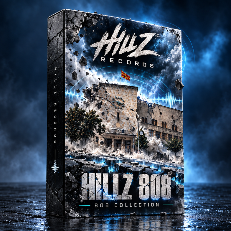 HILLZ 808 sample pack cover artwork