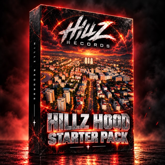 HILLZ HOOD STARTER PACK sample pack cover artwork